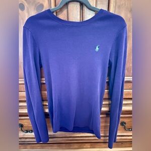 Ralph Lauren Purple Crewneck Sweater
